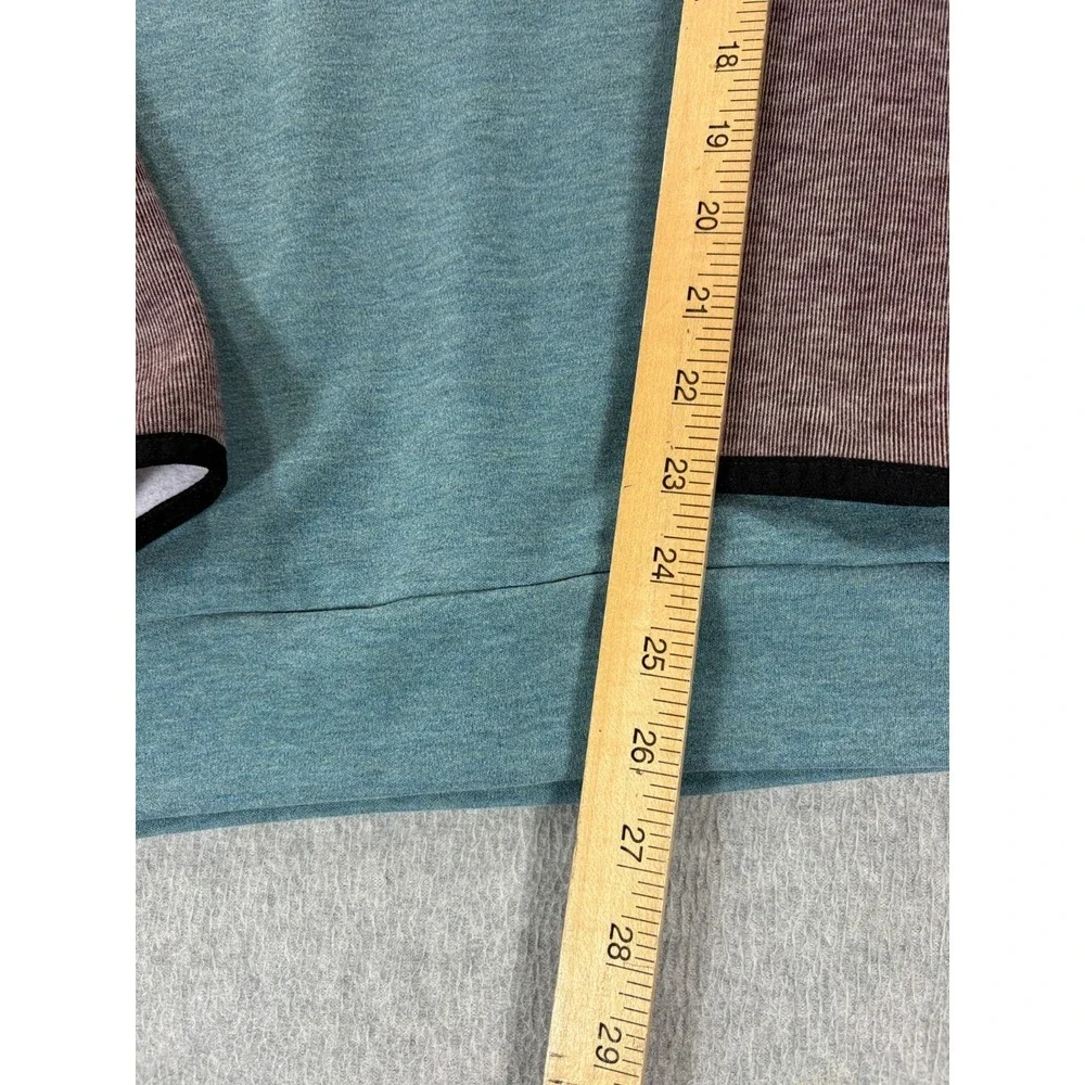 Belong Designs Powell Fleece Pullover Sweater (Men's Medium) Blue/Gray